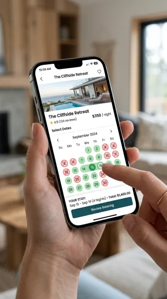 Buchungsmodul mit Belegungskalender für commerce:seo