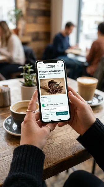 Spar-Abo Modul - Kaffee- & Lieferabos verkaufen - commerce:seo